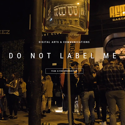 Do Not Label Me Do Not Label Me